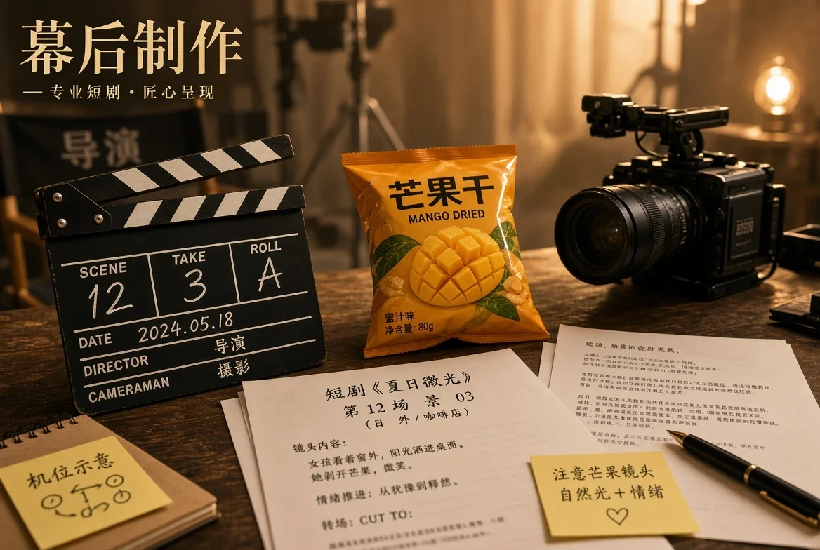 黄果AI短剧制作配图