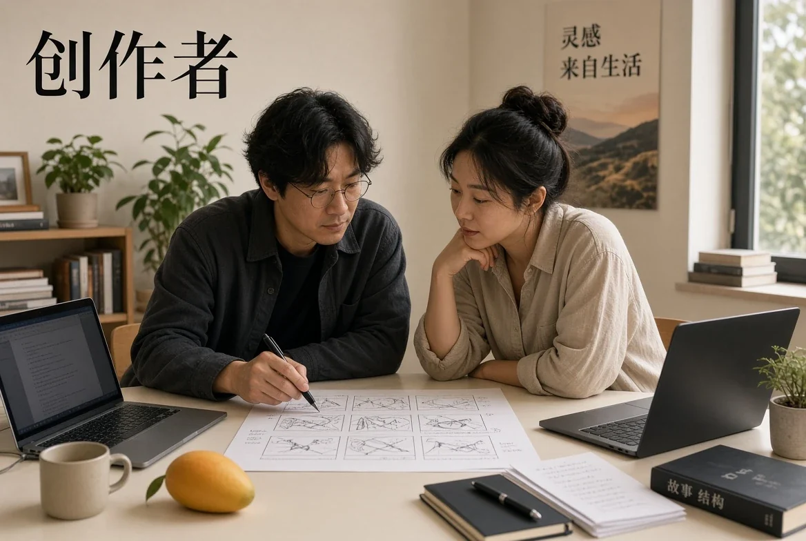 黄果AI短剧创作者配图