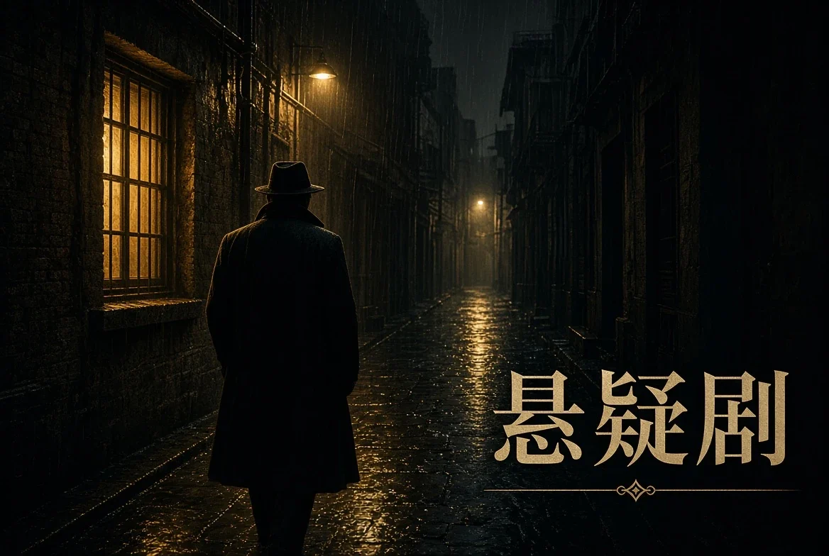 黄果AI短剧悬疑短剧配图