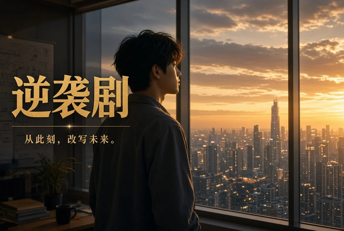 黄果AI短剧逆袭短剧配图